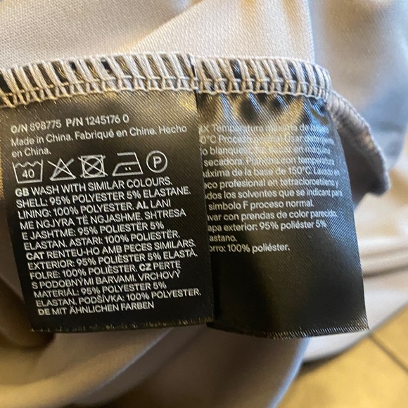 Divided One-Shoulder Grey Mini Dress - Picture 6 of 6